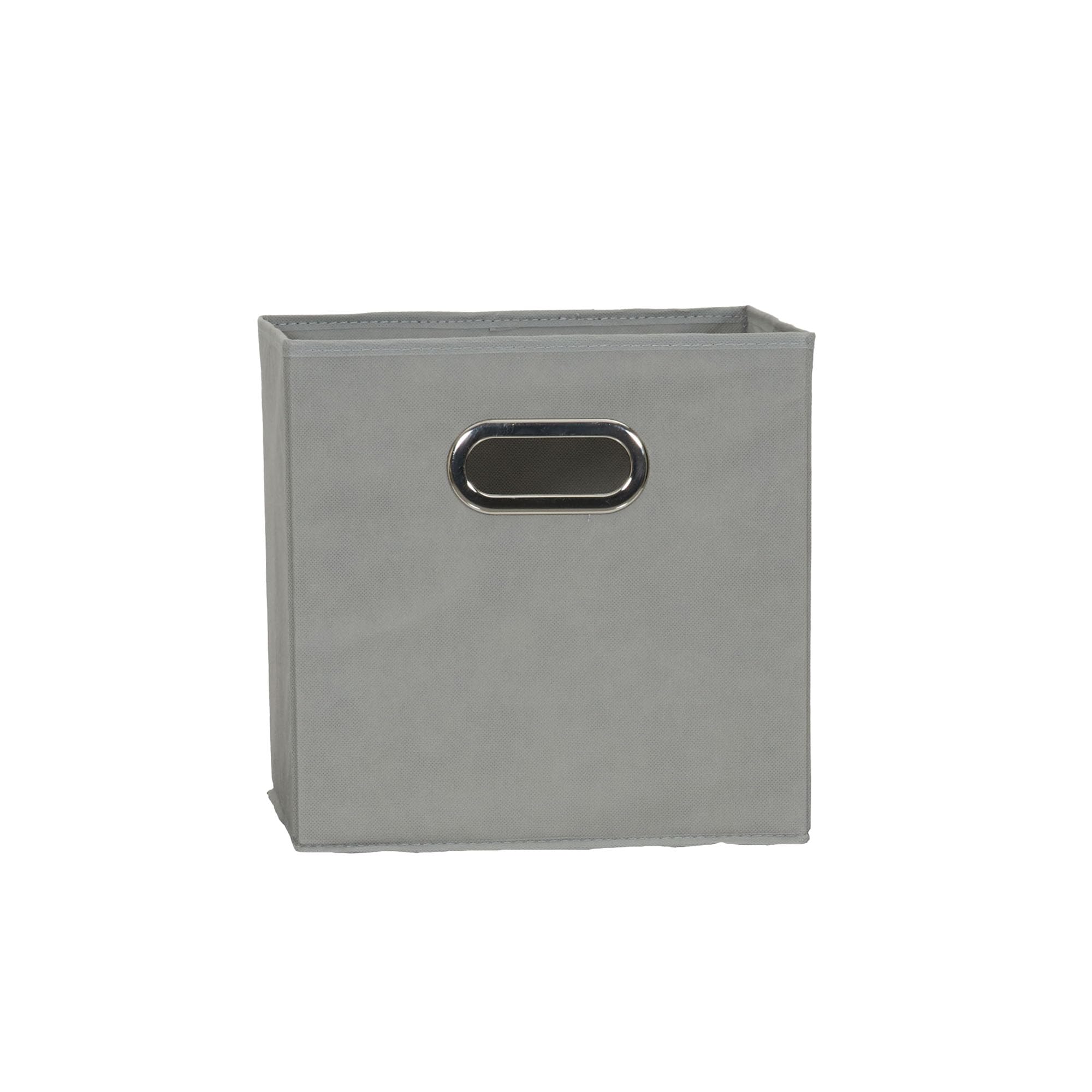 Fabric Storage Bins in Strong Poly‑Woven Fabric (6 Count)