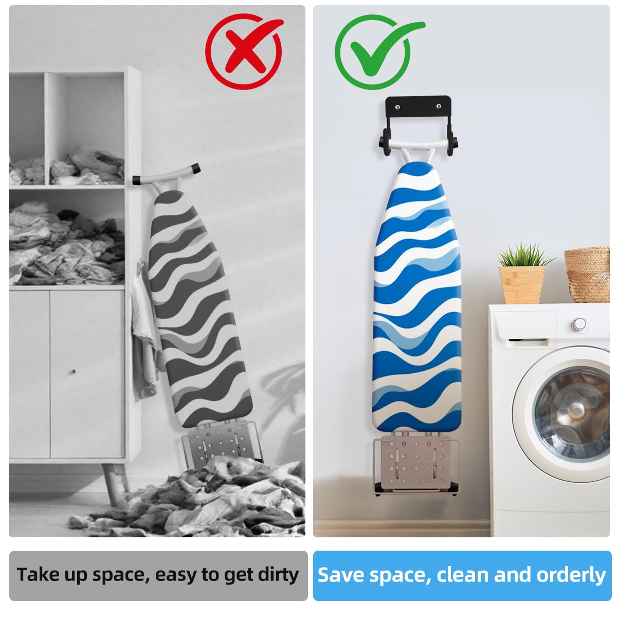 Ironing Board Holder Wall Mount