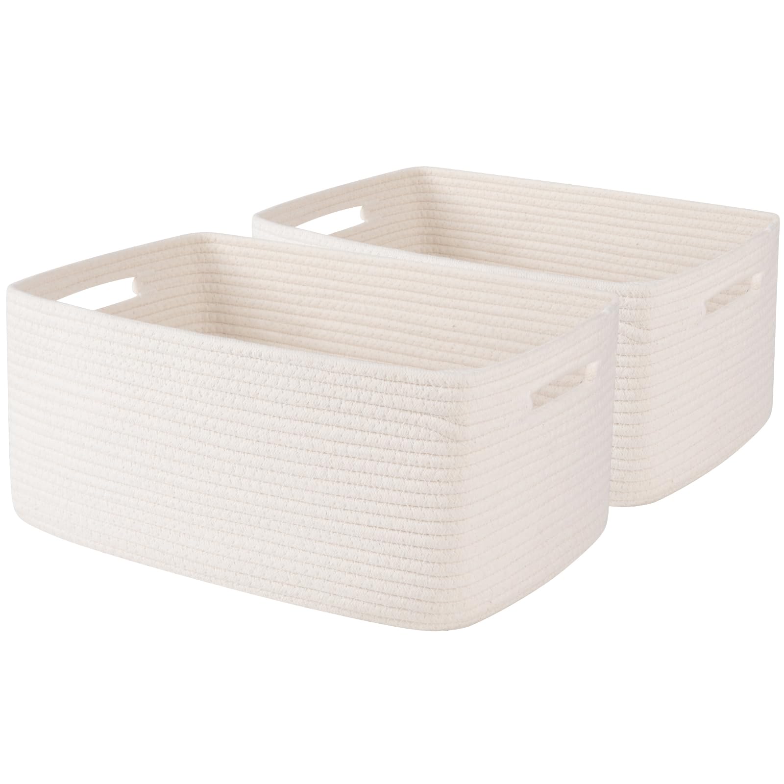 Large Storage Basket for Organizing (2 Count)