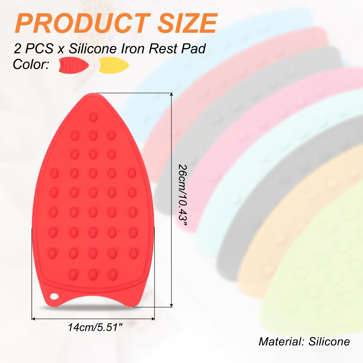 Silicone Iron Rest Pad (2 Count)