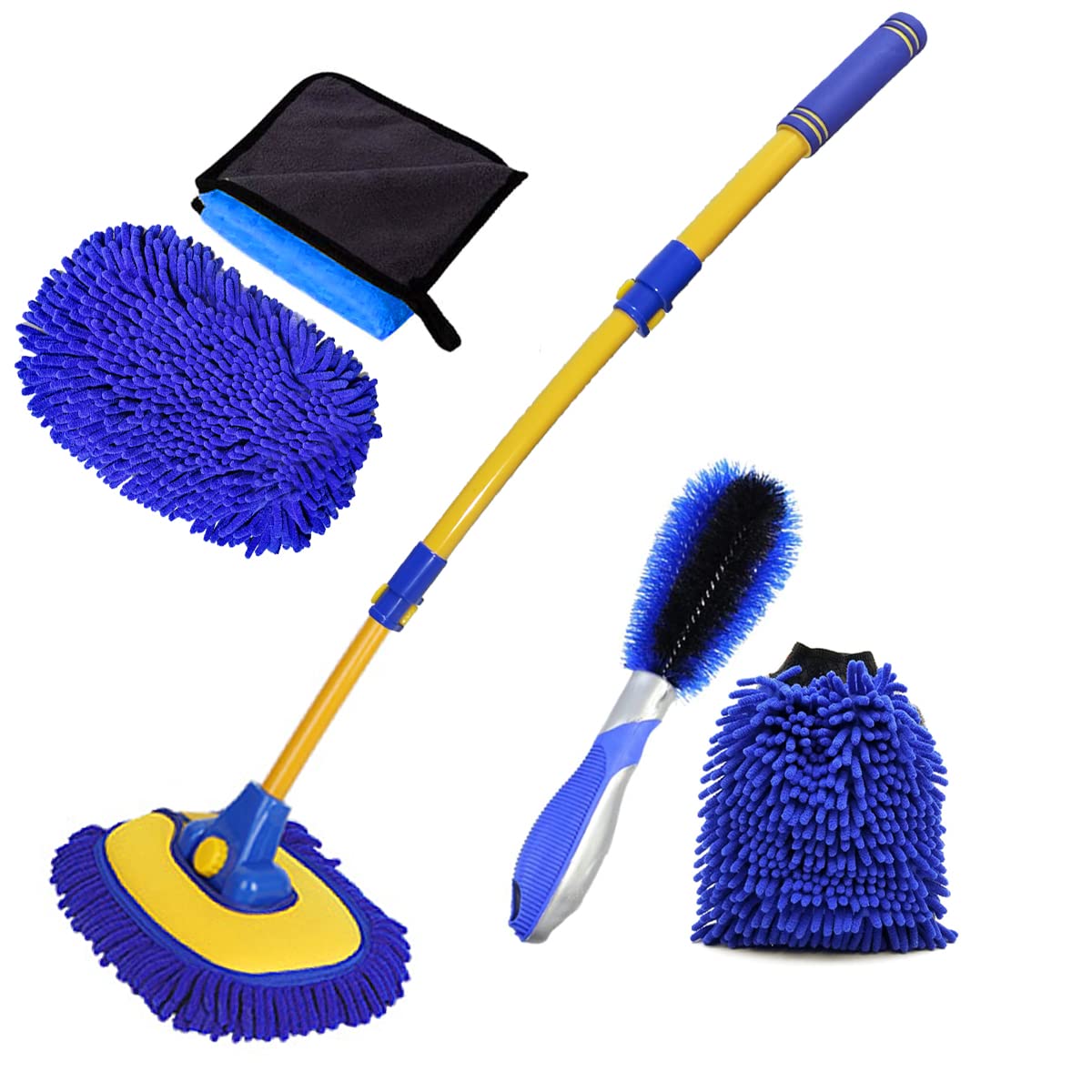 Car Wash Brush with Long Handle