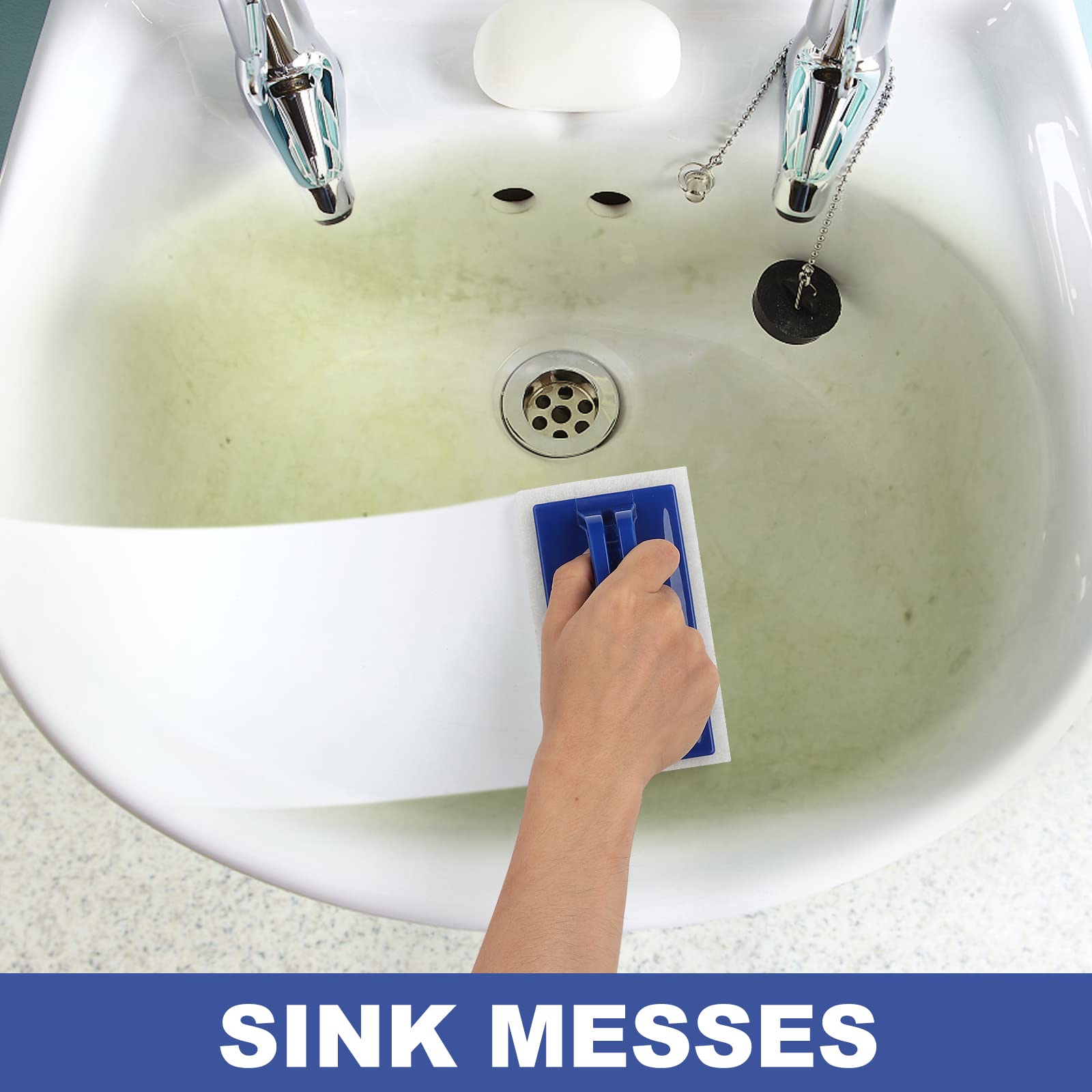 Handled Bath Scrubber