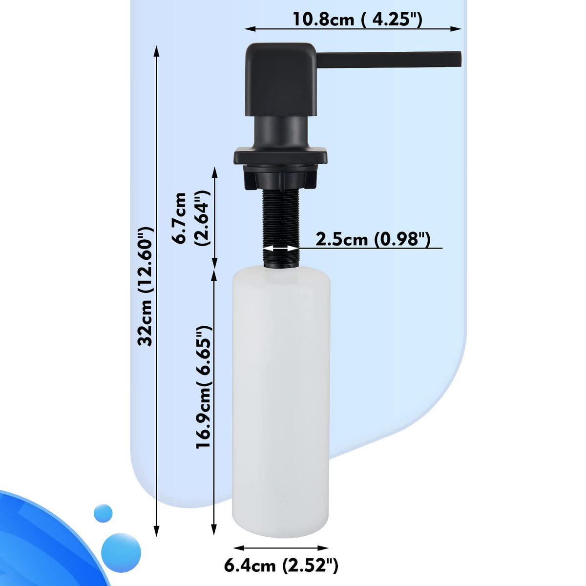 Soap Dispenser for Kitchen Sink