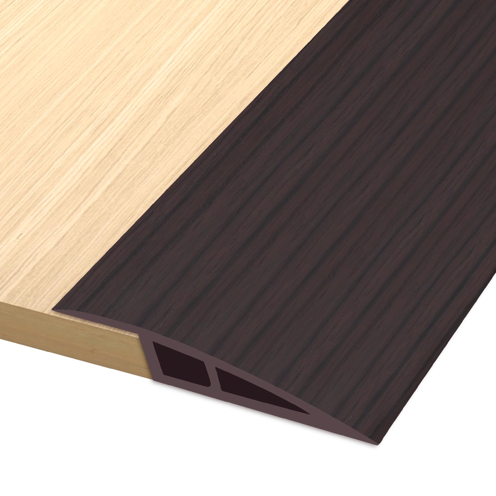 Vinyl Floor Transition Strip Self Adhesive Door Threshold Strip (6.6 Foot)