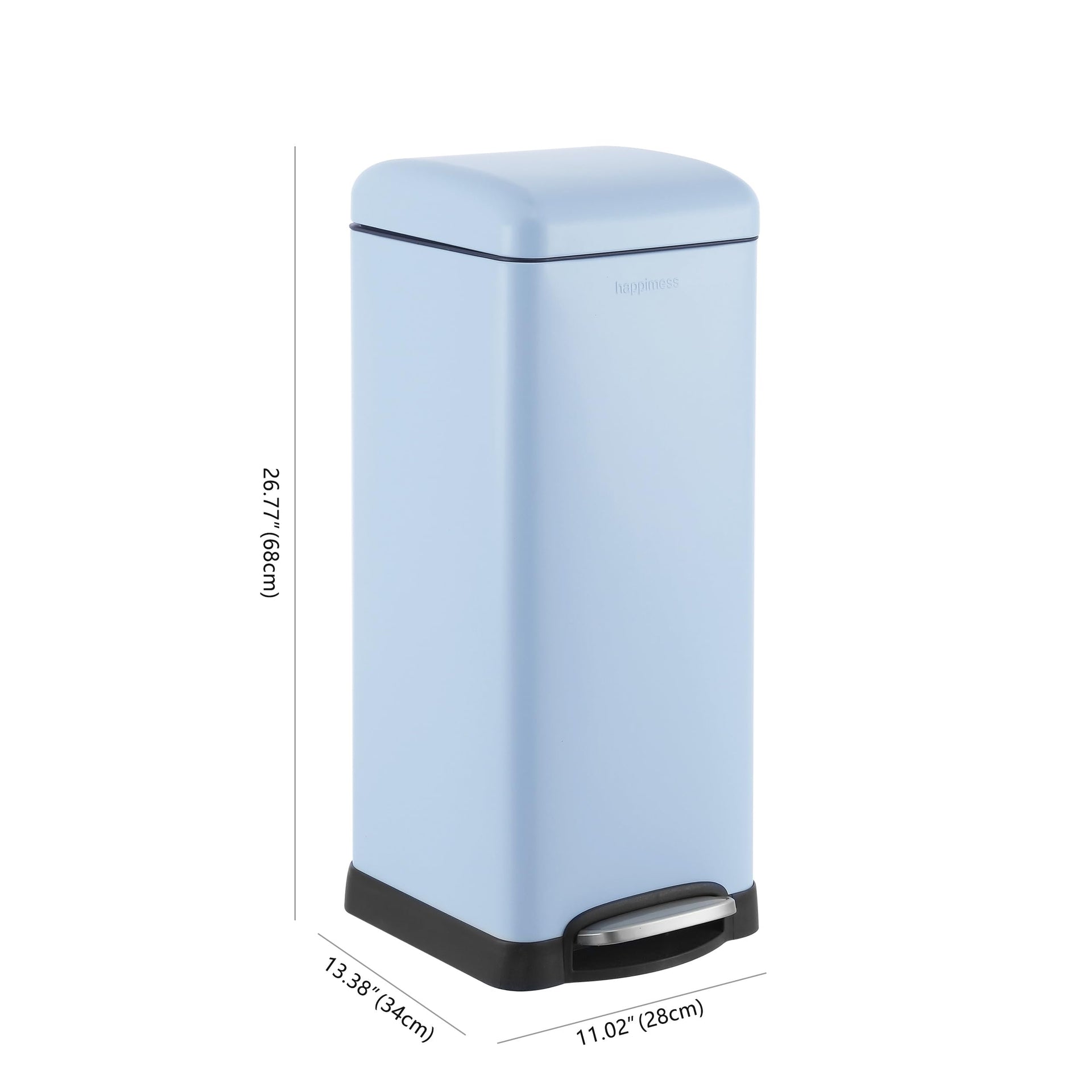 Betty 8 Gal Step Trash Can Soft