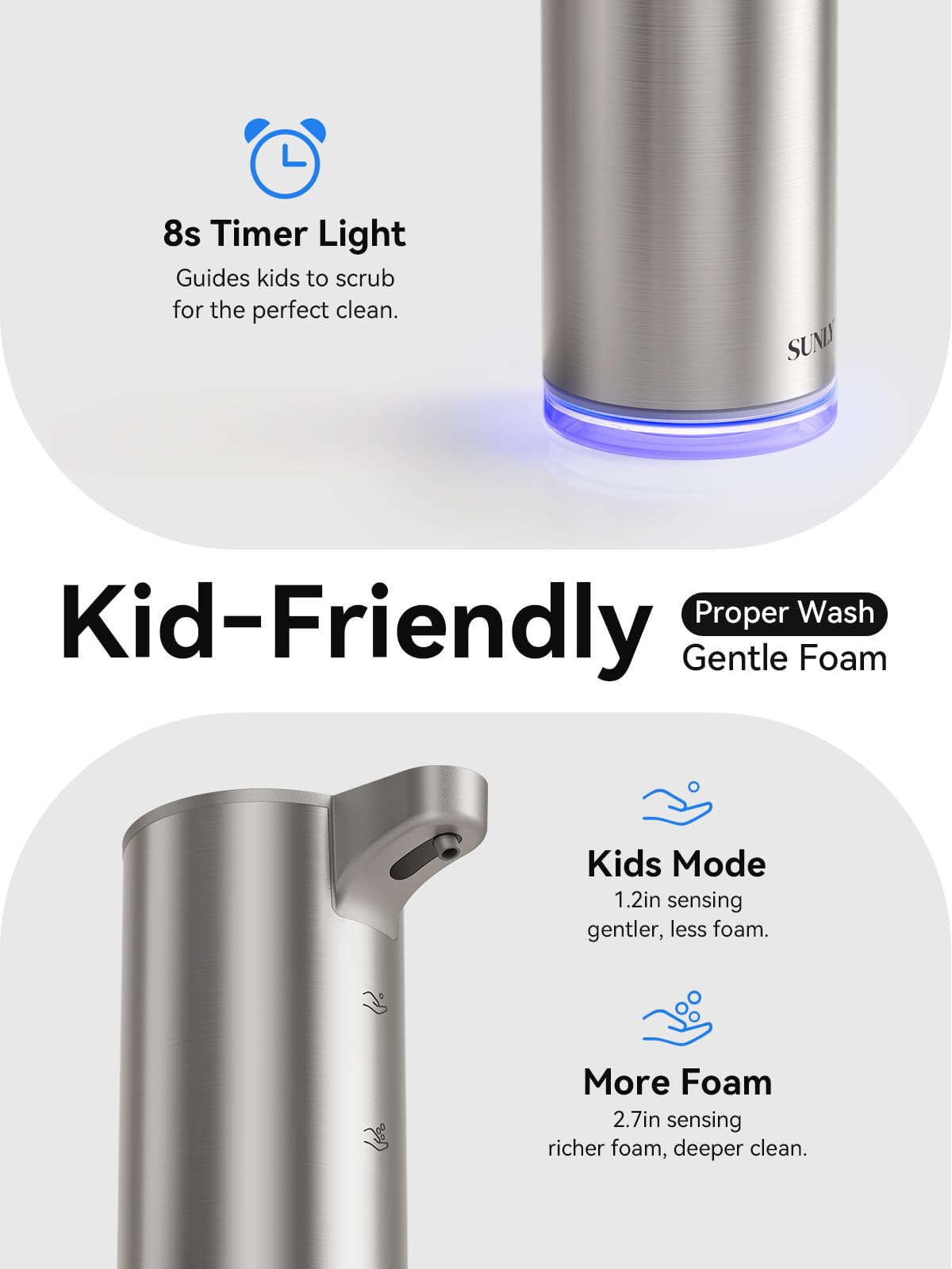 Automatic Foaming Soap Dispenser Touchless