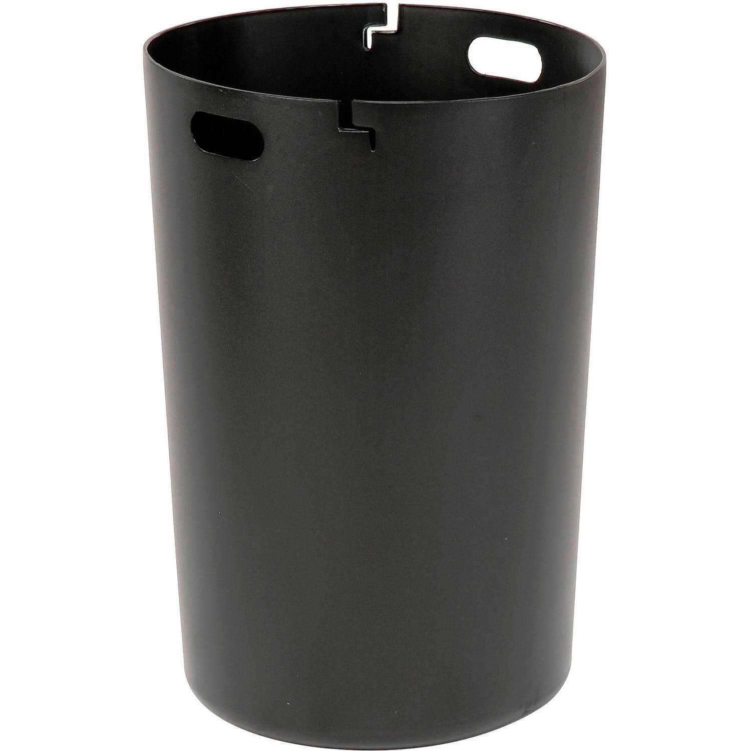 Heavy Duty 36 Gallon Cap Outdoor Metal Slatted Trash Can