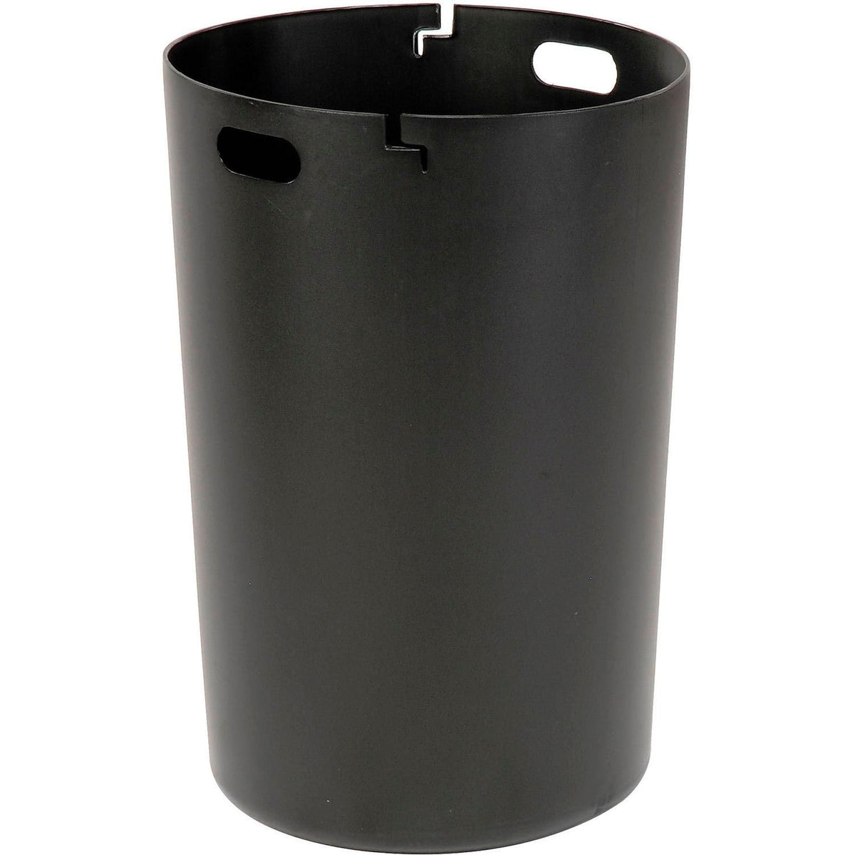 Heavy Duty 36 Gallon Cap Outdoor Metal Slatted Trash Can