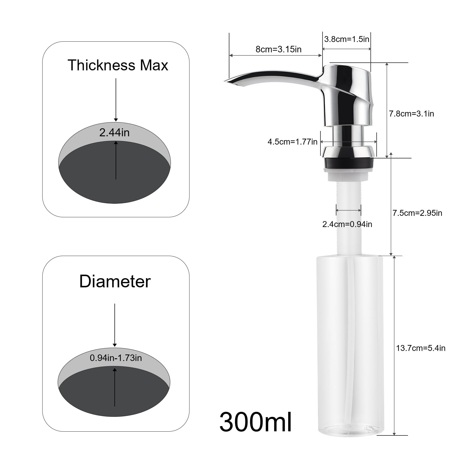 Kitchen Sink Soap Dispenser