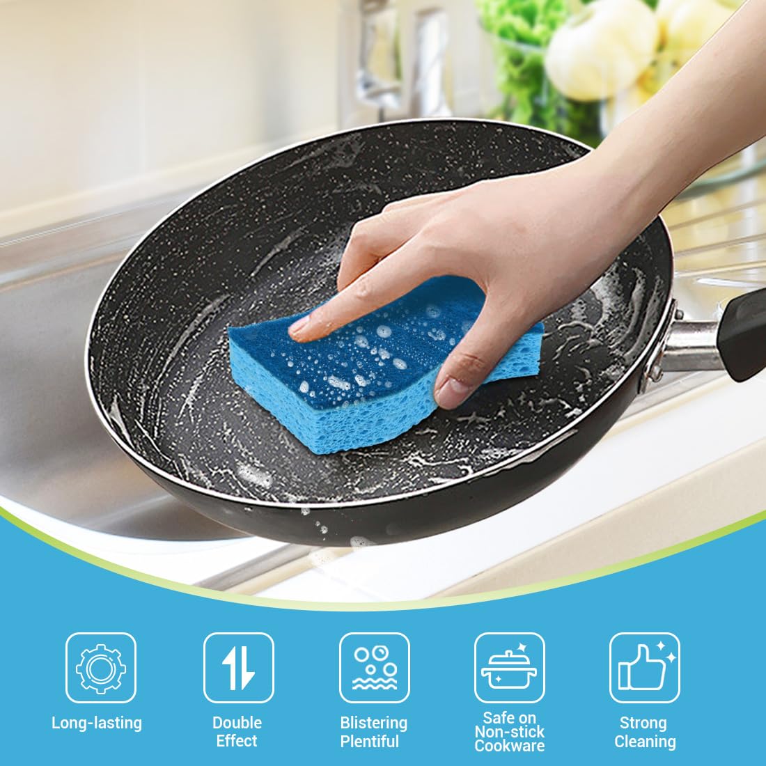Sponges Kitchen (9 Count)