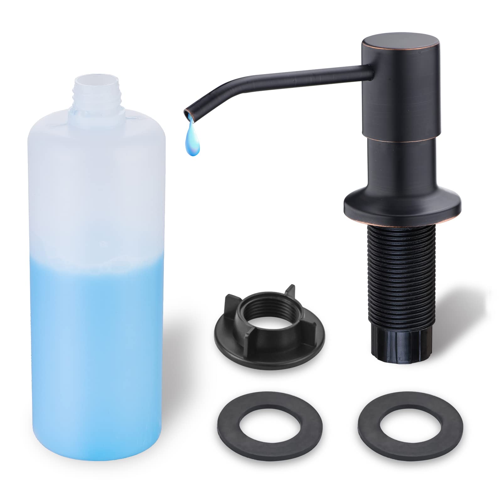 Built in Soap Dispenser Kitchen Countertop Oil Rubbed Bronze
