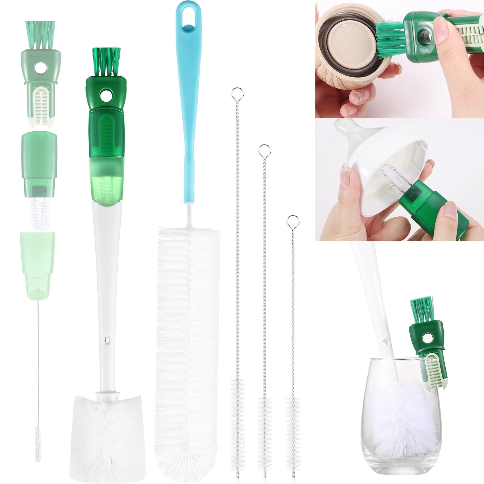 5 Pack Bottle Brush Cleaning Set (5 Count)