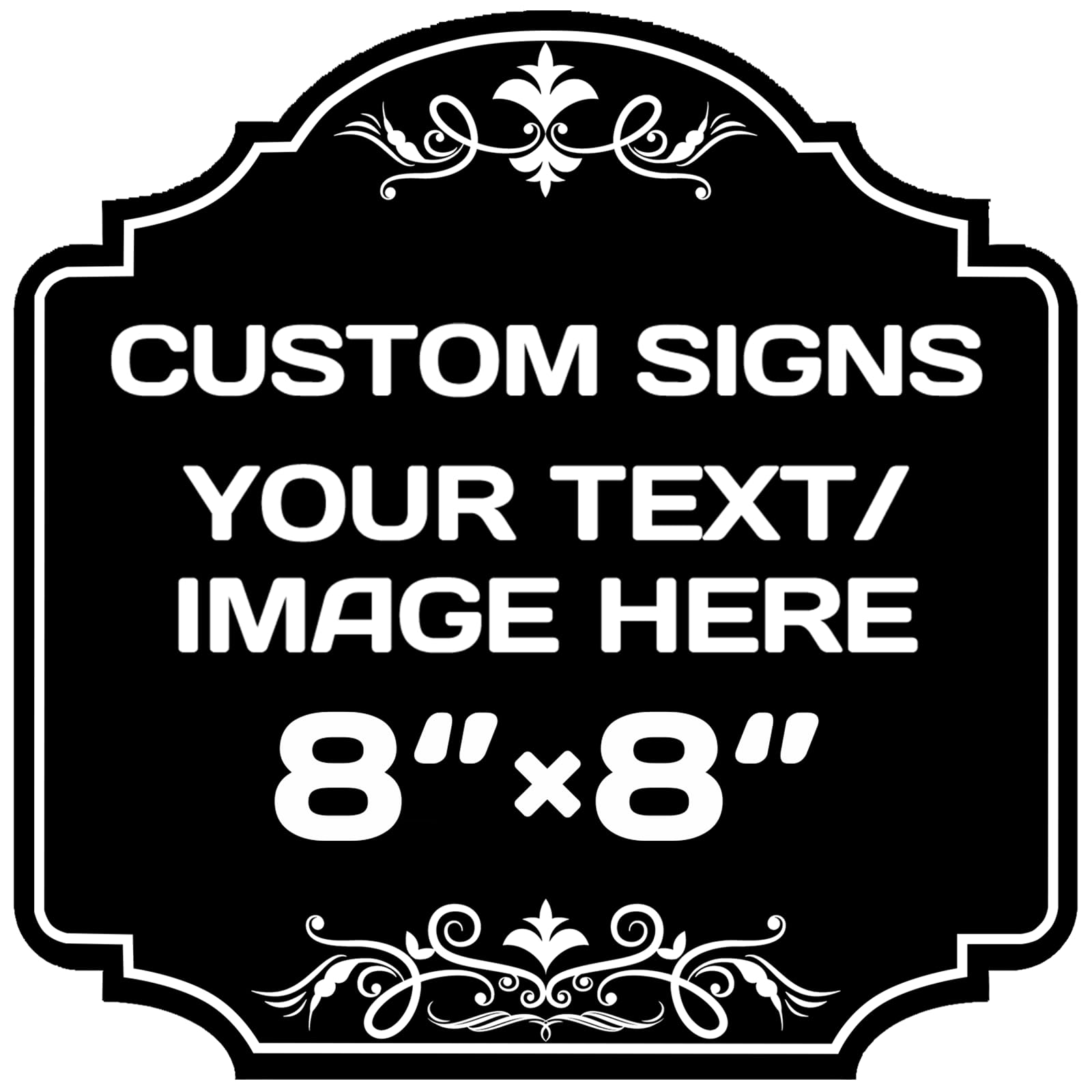 Personalized Aluminum Metal Signs