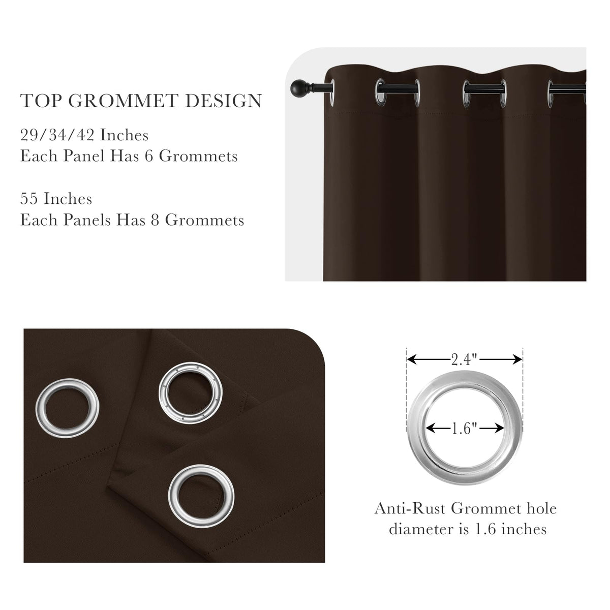 Blackout Curtain Panels (2 Count)