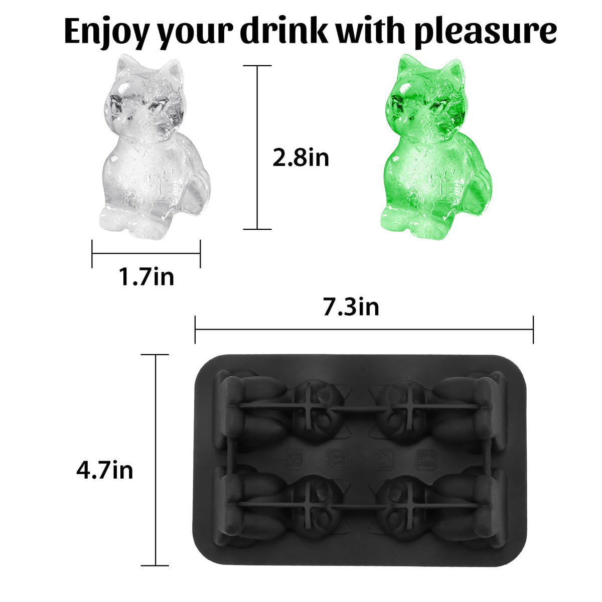 Silicone Ice Cube Tray