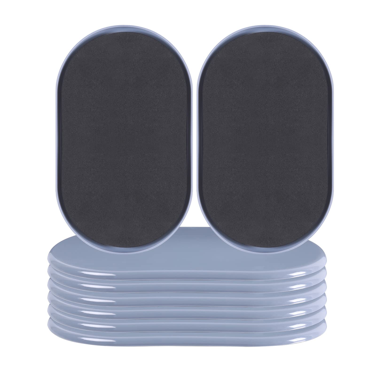 Reusable Large Furniture Movers Sliders for Carpet and Hardwood Floors (8 Count)