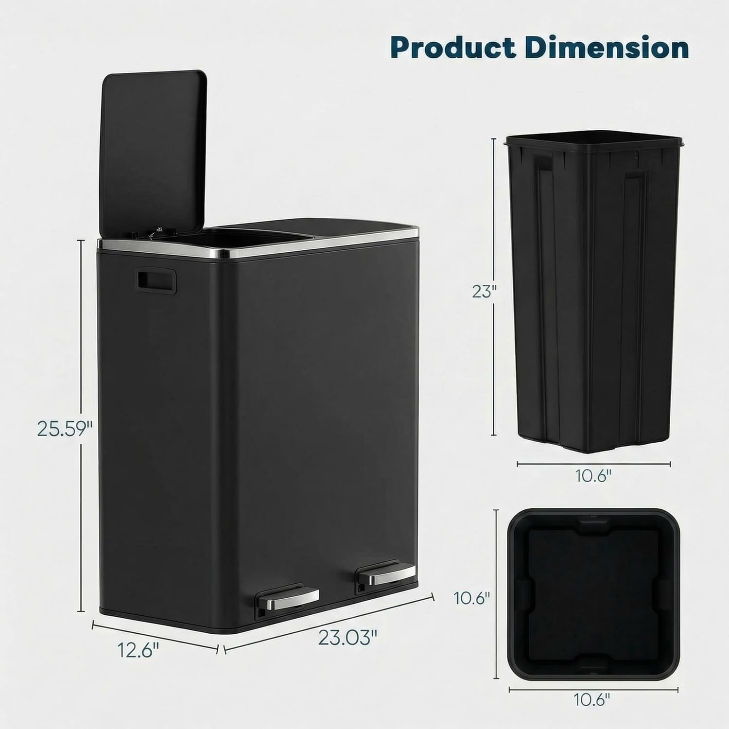 2 x 8 Gallon 2 x 30 L