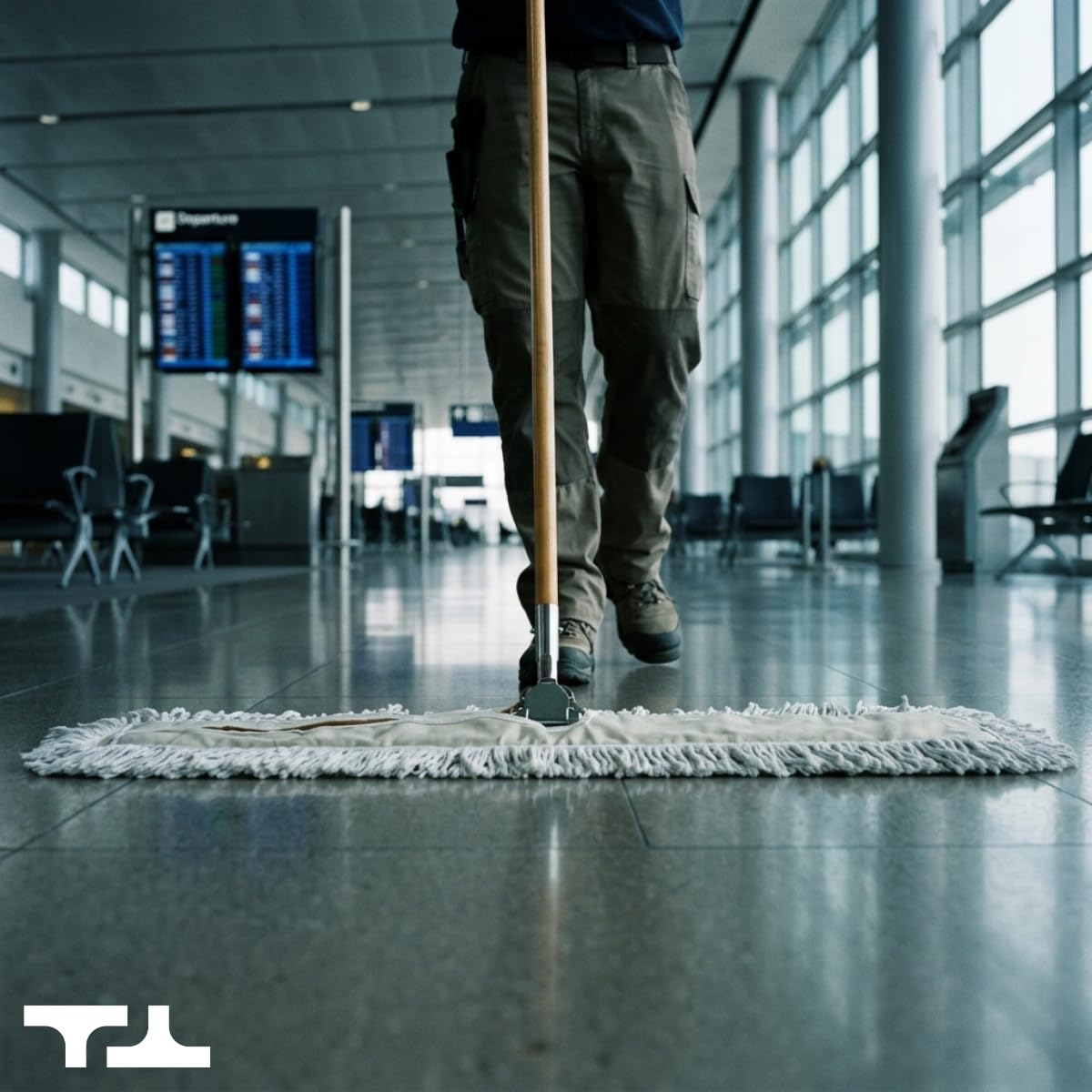 Commercial Dust Mop & Floor Sweeper