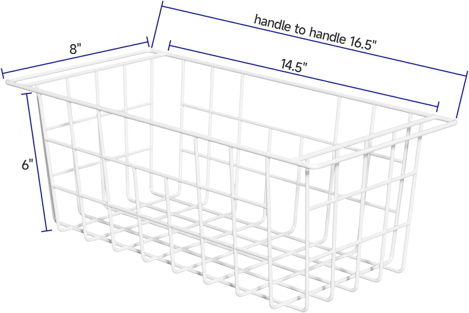 Chest Freezer Baskets Organizer (2 Count)