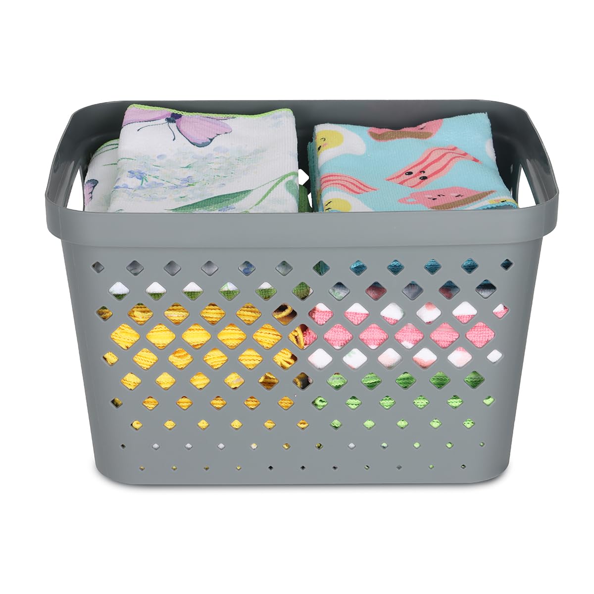 Plastic Storage Basket Set (6 Count)