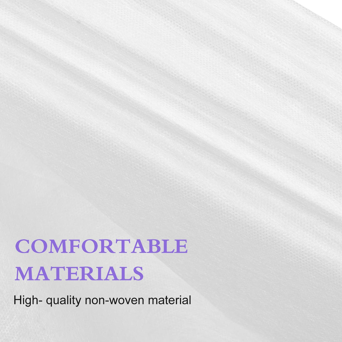 100 Pack Disposable Bed Sheets (100 Count)