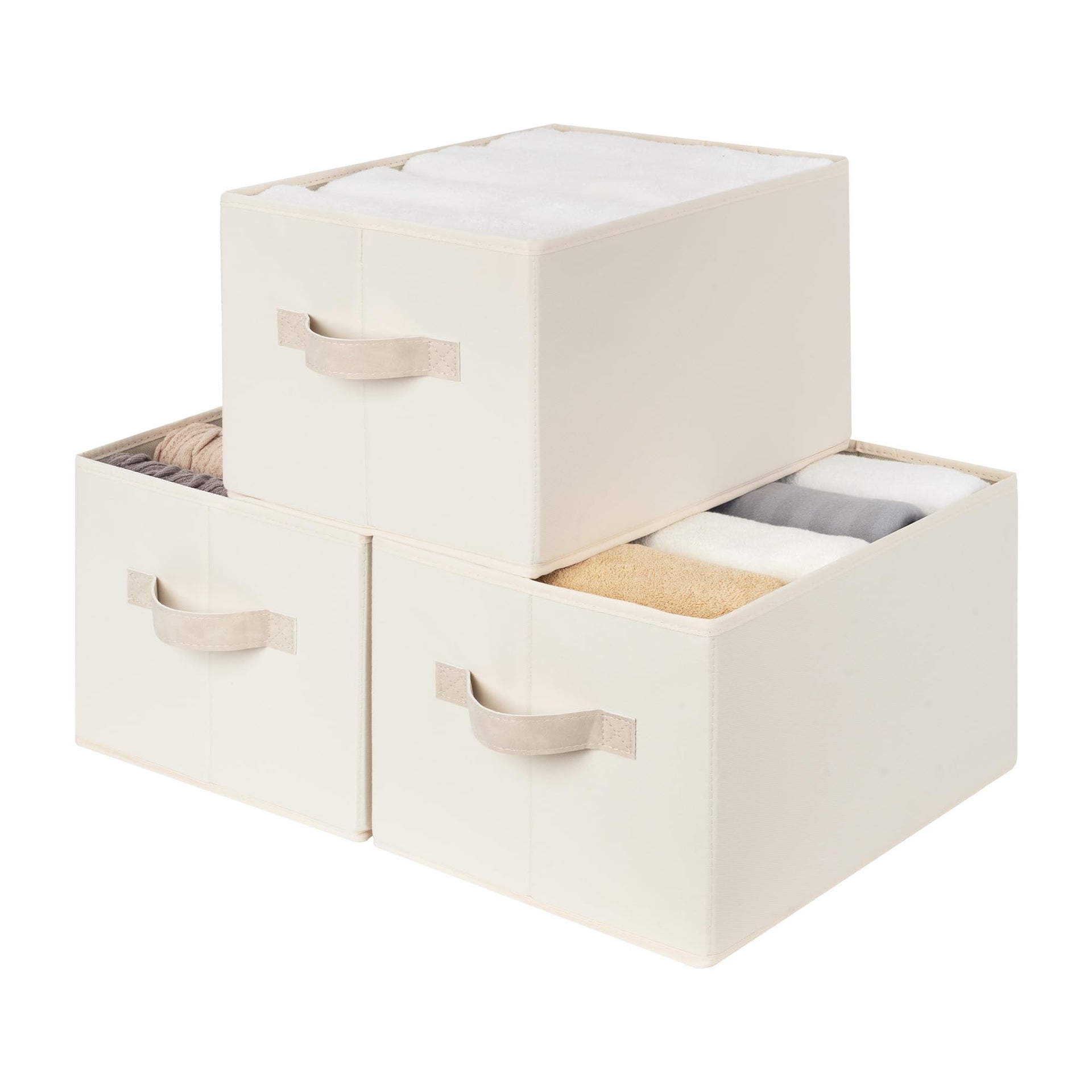 Closet Storage Bins (3 Count)