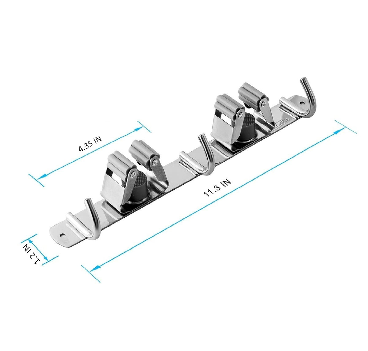 Broom and Mop Holder Wall Mounted