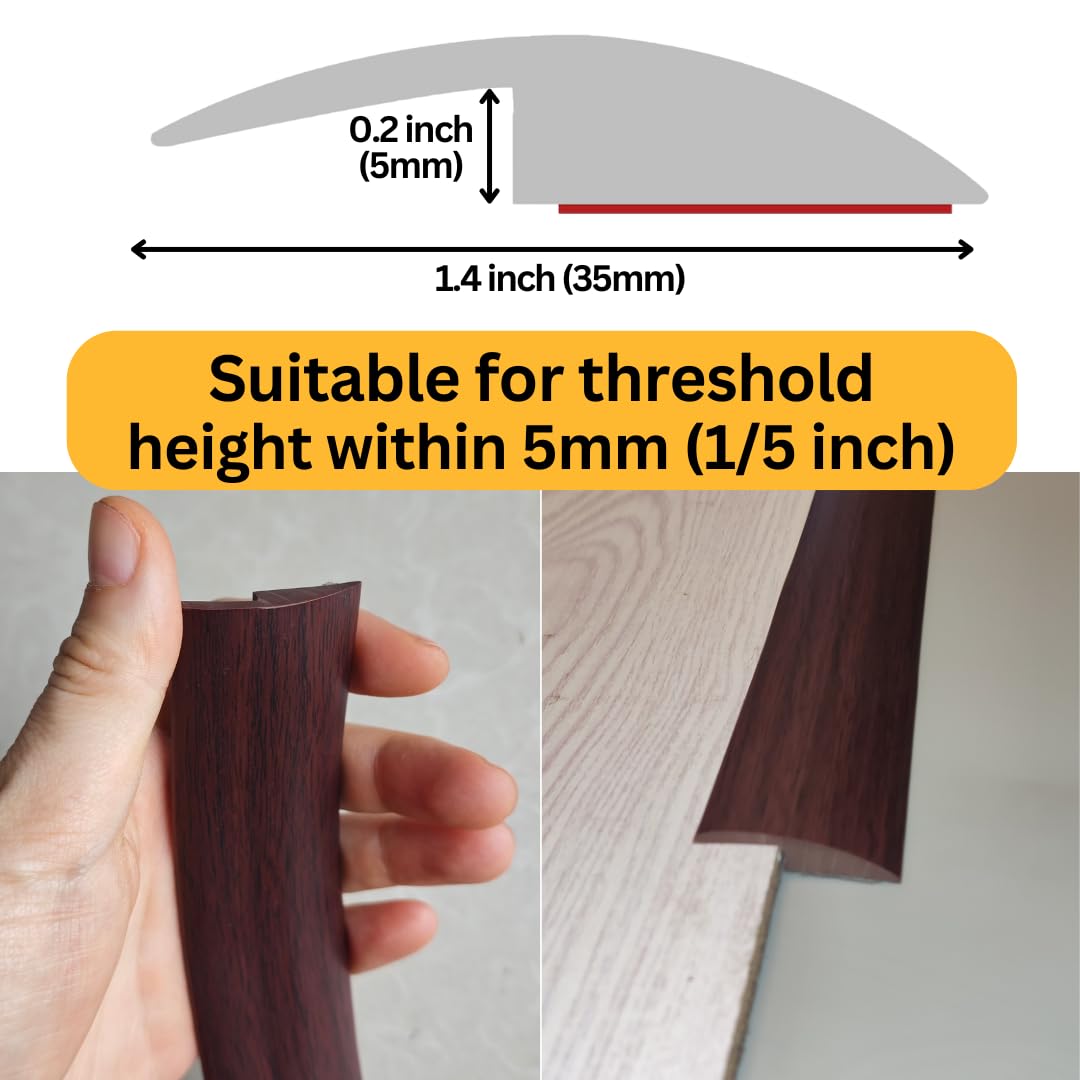 1 5 inch Height Floor Transition Strip