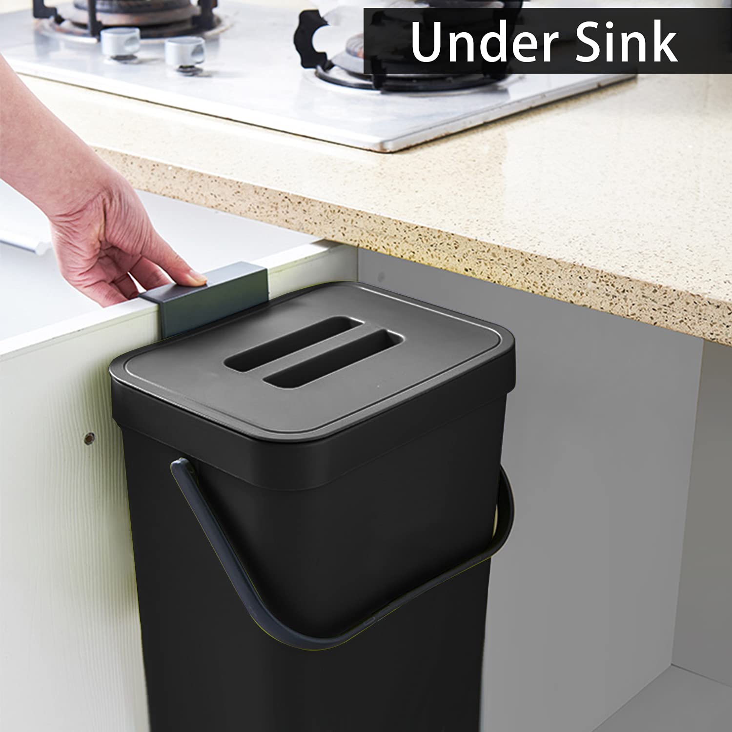 Under Sink Trash Can
