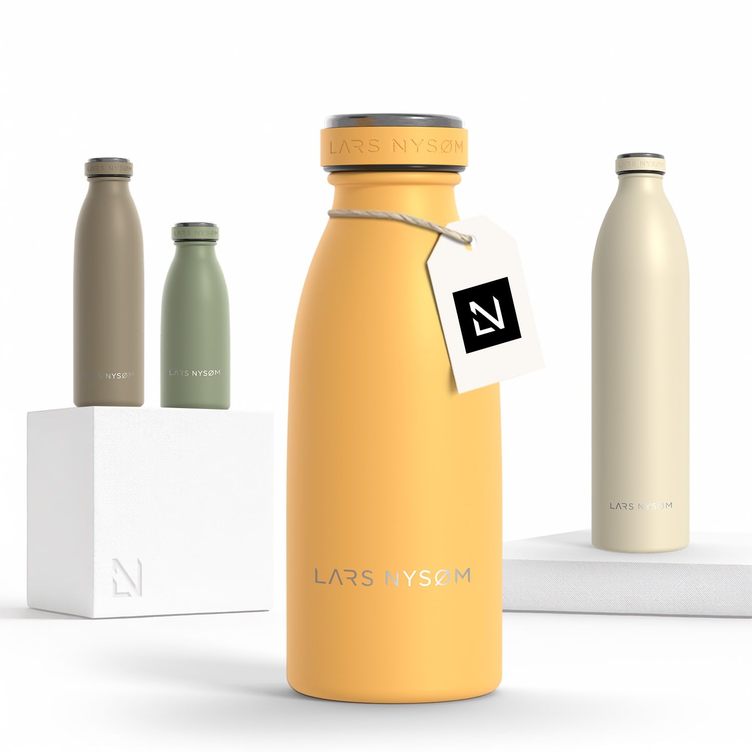 Stainless Steel Insulated Water Bottle 12oz 17oz 25oz 34oz 51oz