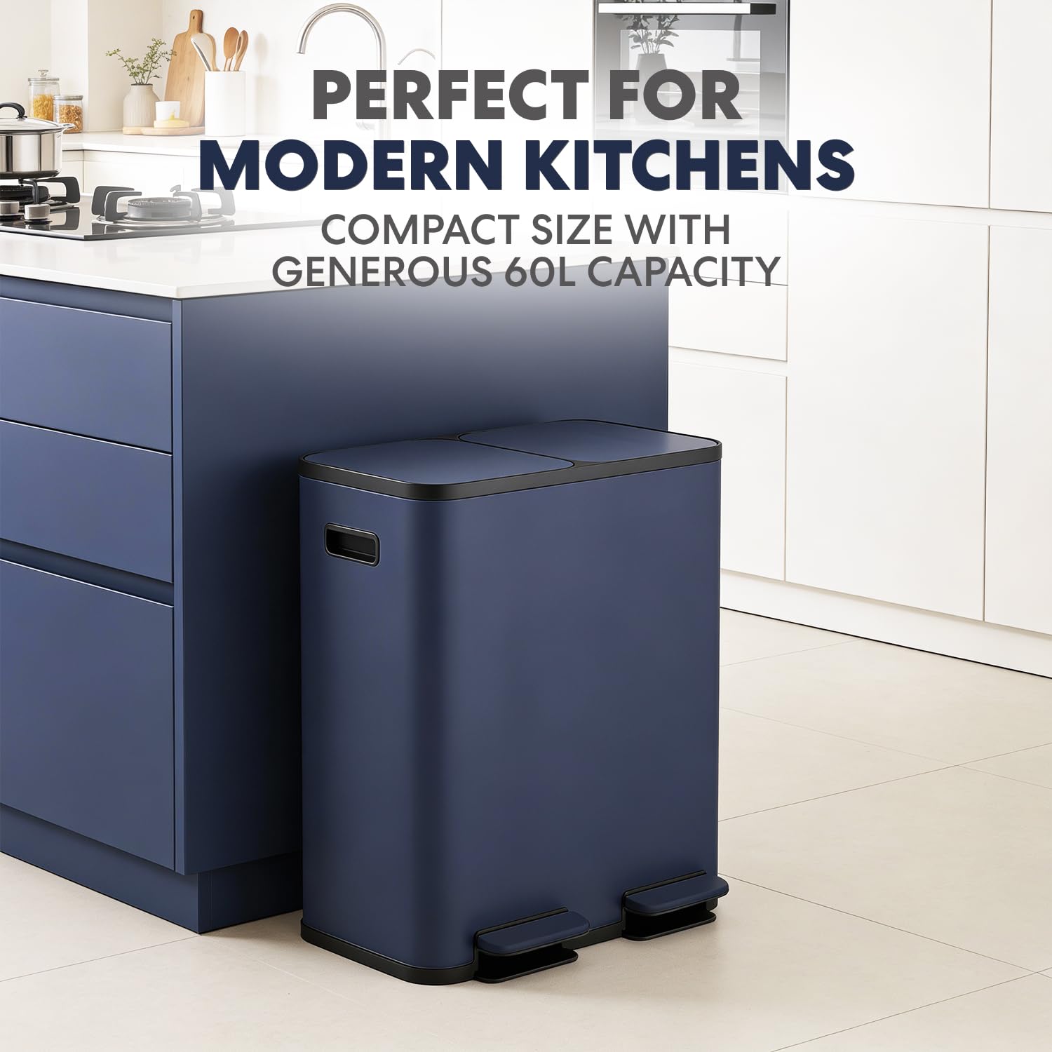 60 Liter 16 Gallon Rectangular Hands