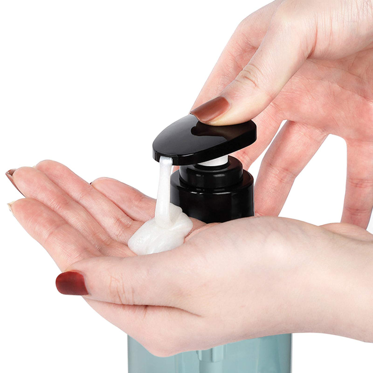 Shampoo Bottles with Pump (3 Count)
