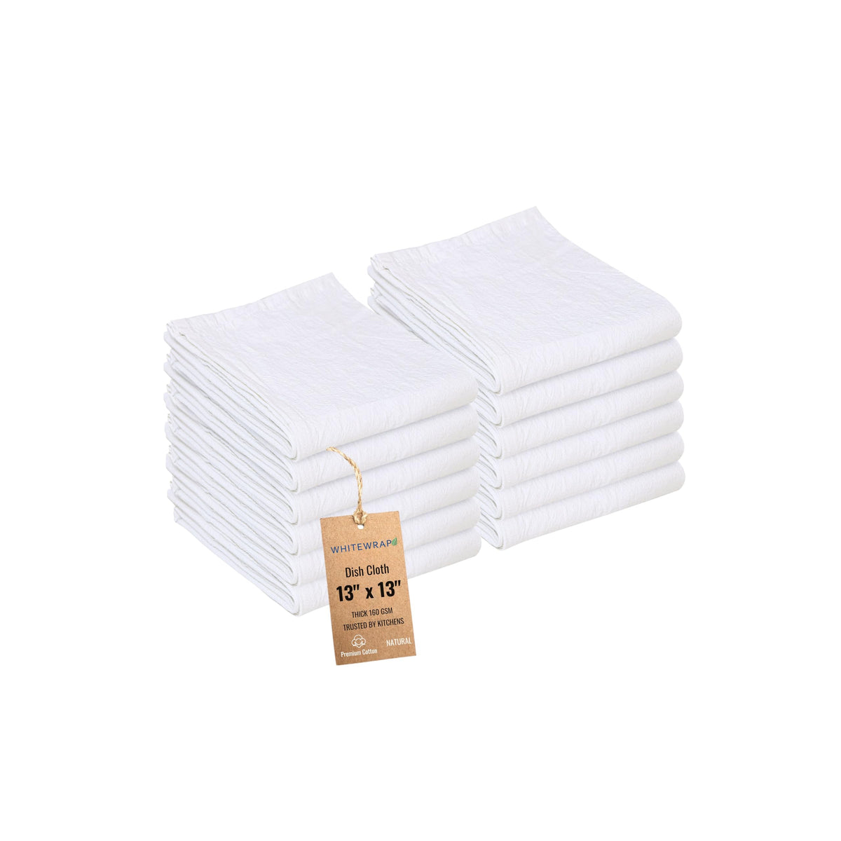 Dish Cloths Cotton (6 Count)