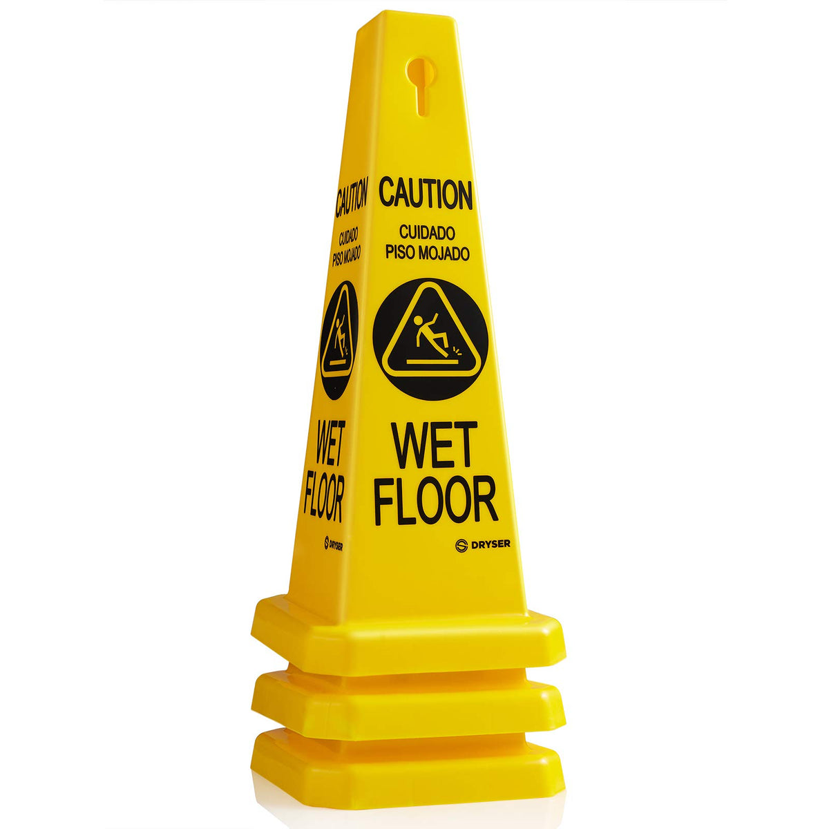 3 Pack 26" Caution Wet Floor Cones