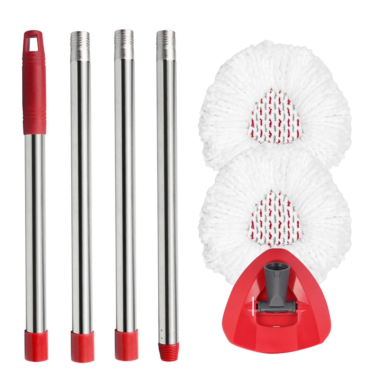 Microfiber Spin Mop Replace Head (4 Count)