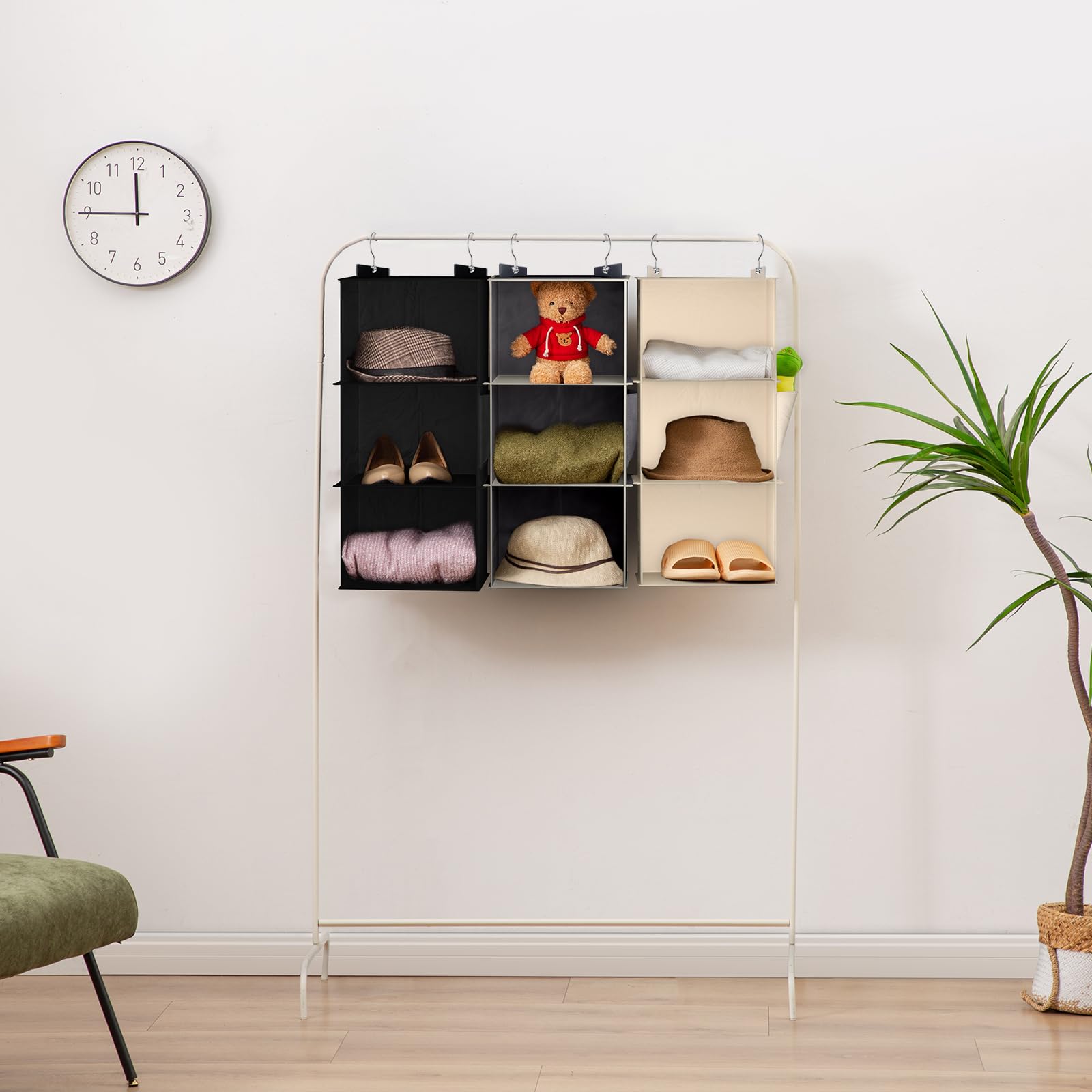 Hanging Closet Organizer and Storage for Clothes