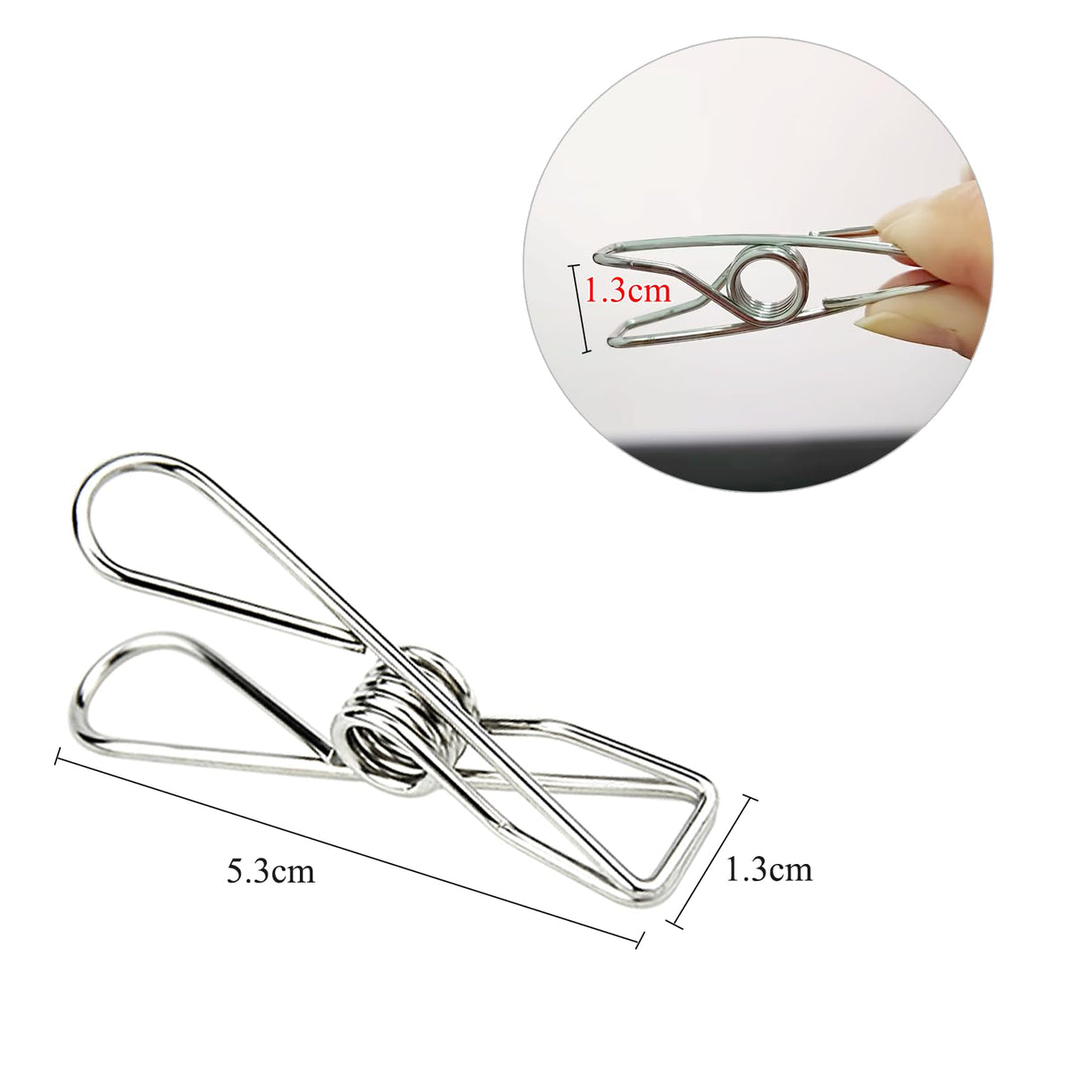 Stainless Steel Strong Laundry Pegs (10.5 Ounce)