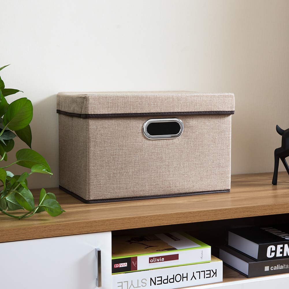 Collapsible Storage Containers with Lids [5 (5 Count)