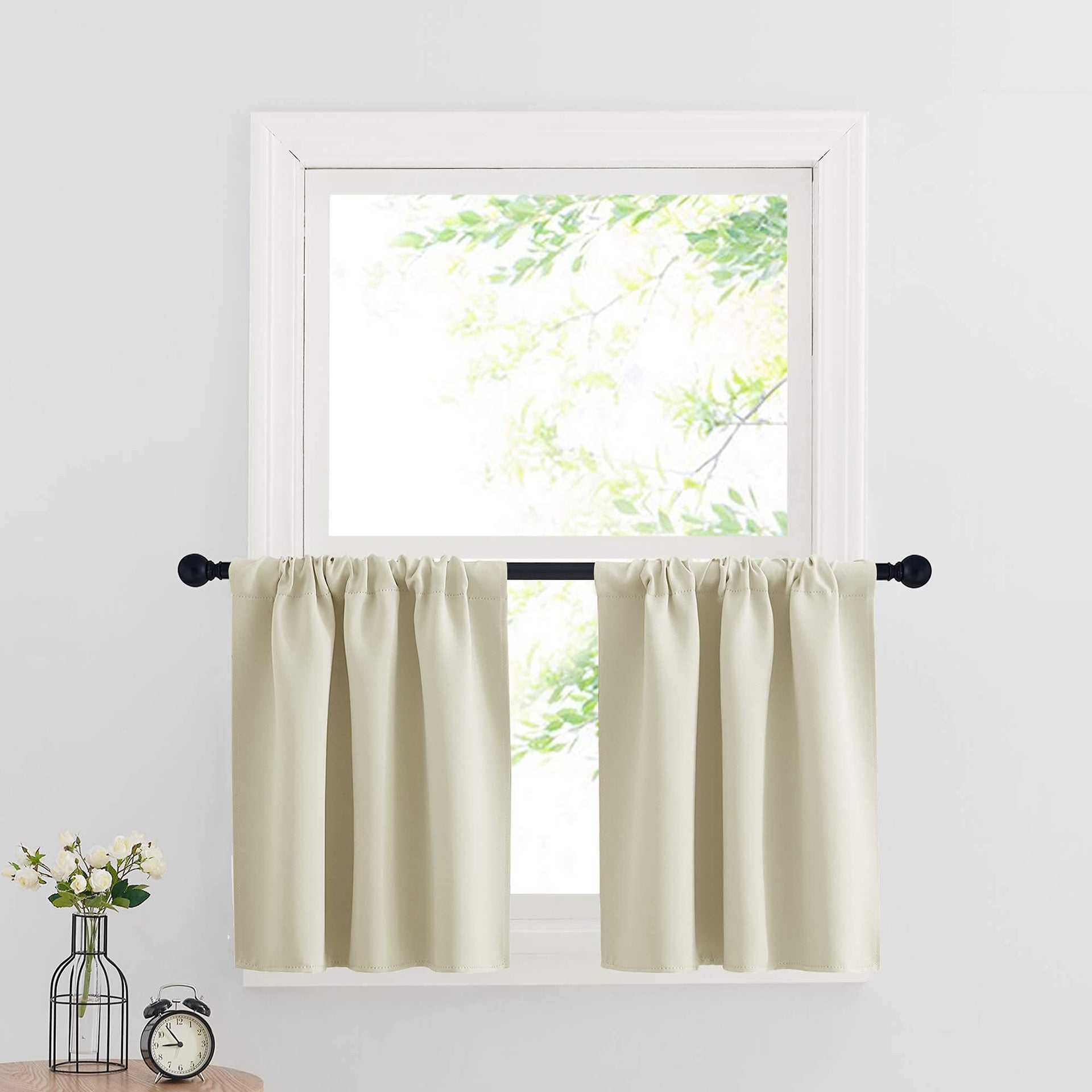 Cafe Curtains 24 inch Length