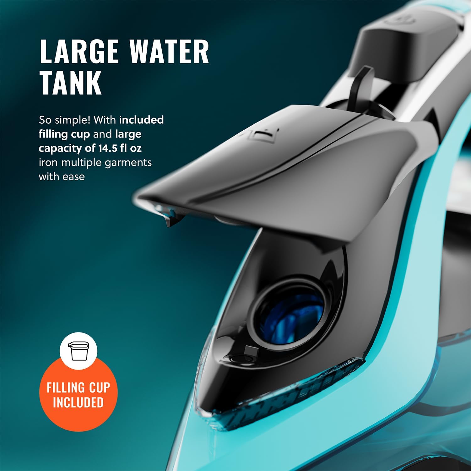 PurSteam SteamTech Steam Iron with LED Display