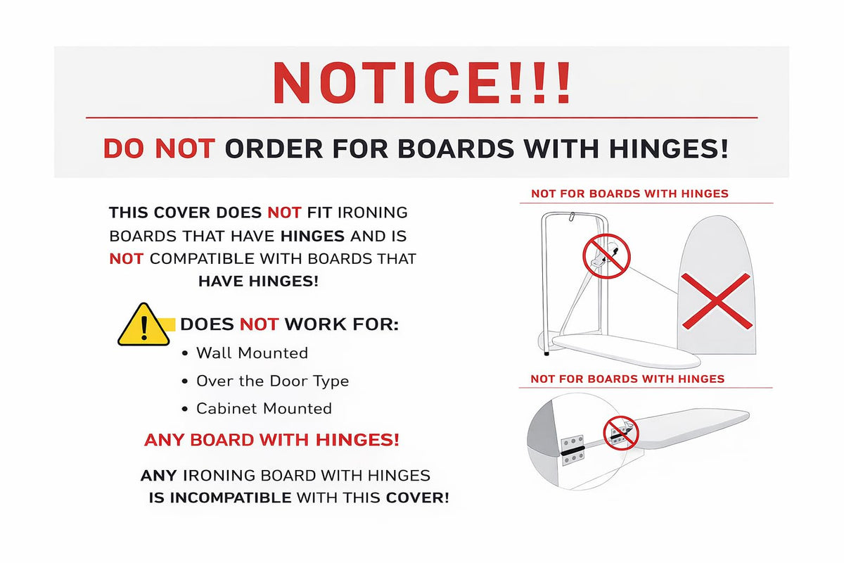Ironing Board Cover 15 x 48”