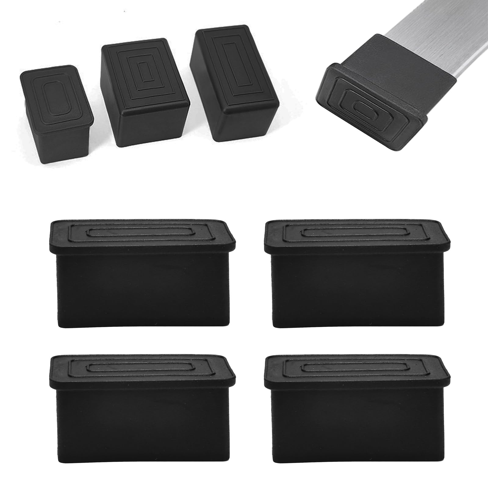 4 Pcs 1" x 1 1 (4 Count)