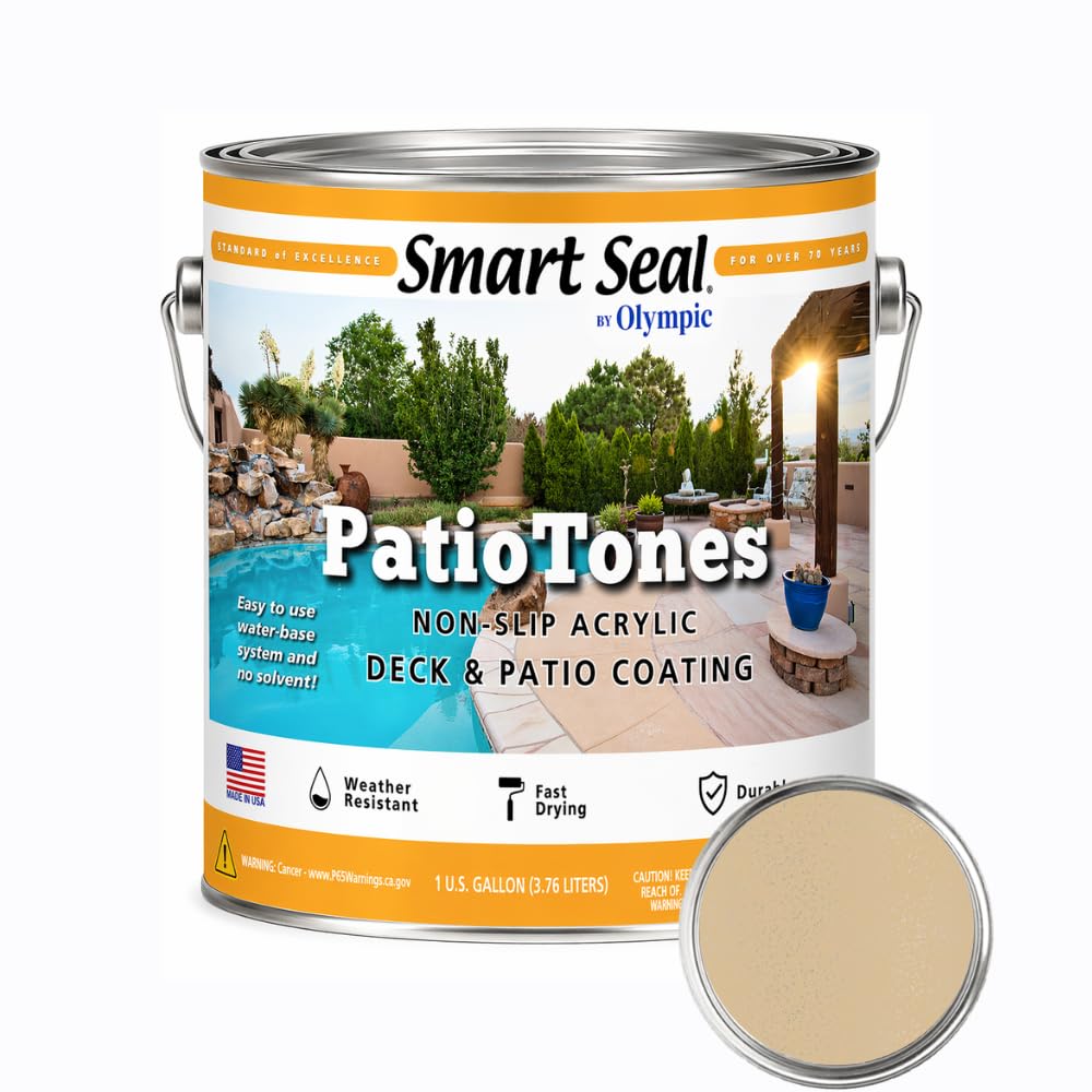 Olympic Patio Tones Champagne (128 Fl Oz)