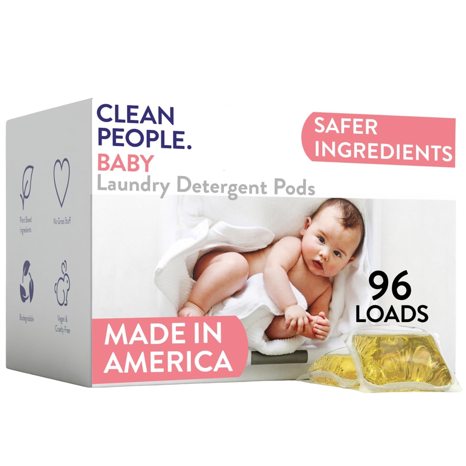 Laundry Detergent Pods (96 Count)