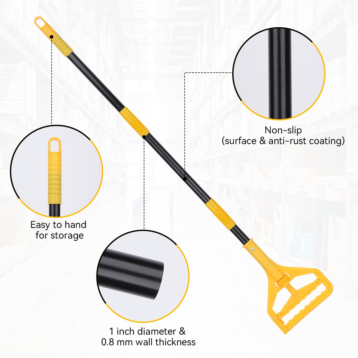 Mop Handle Commercial Heavy Duty