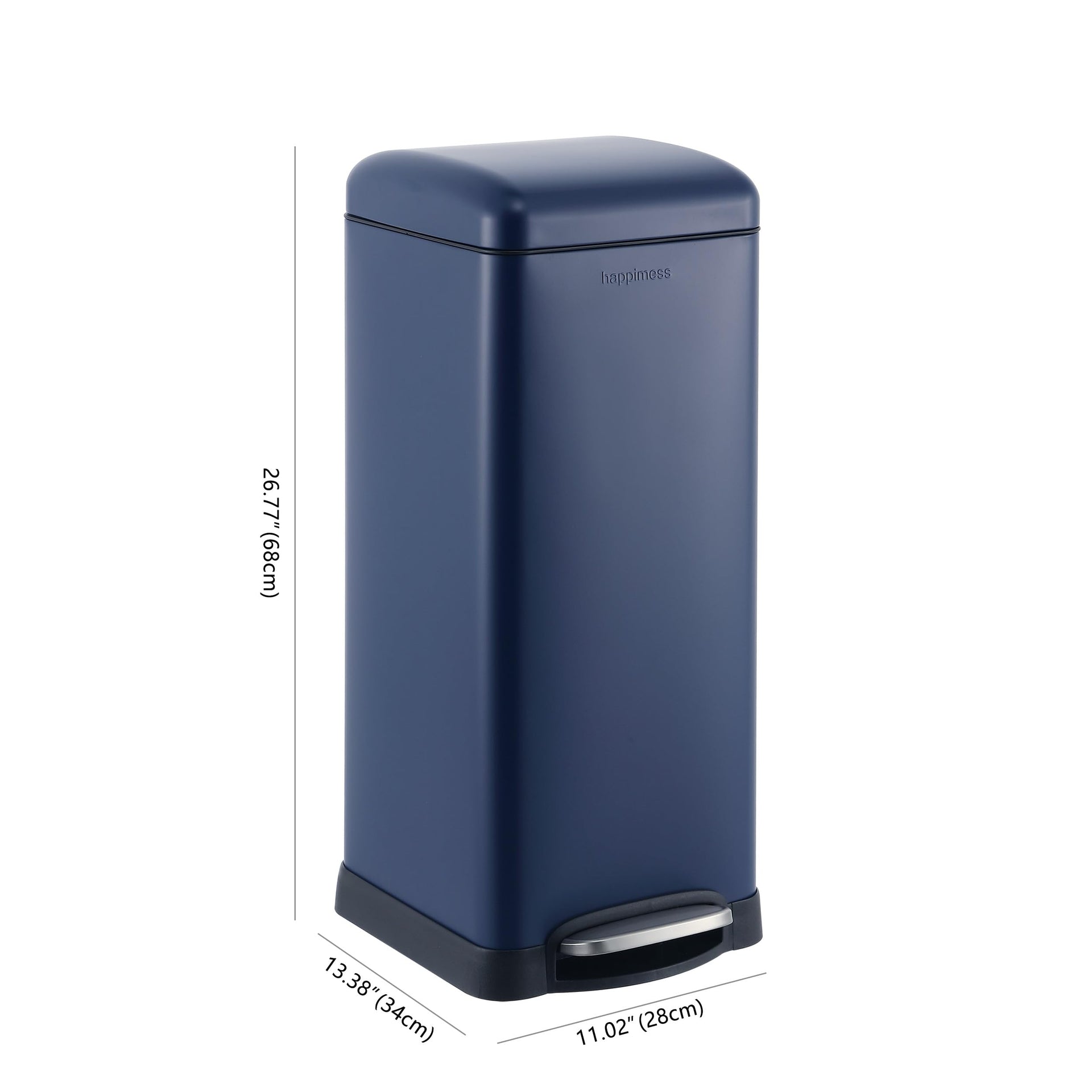 Betty 8 Gal Step Trash Can Soft