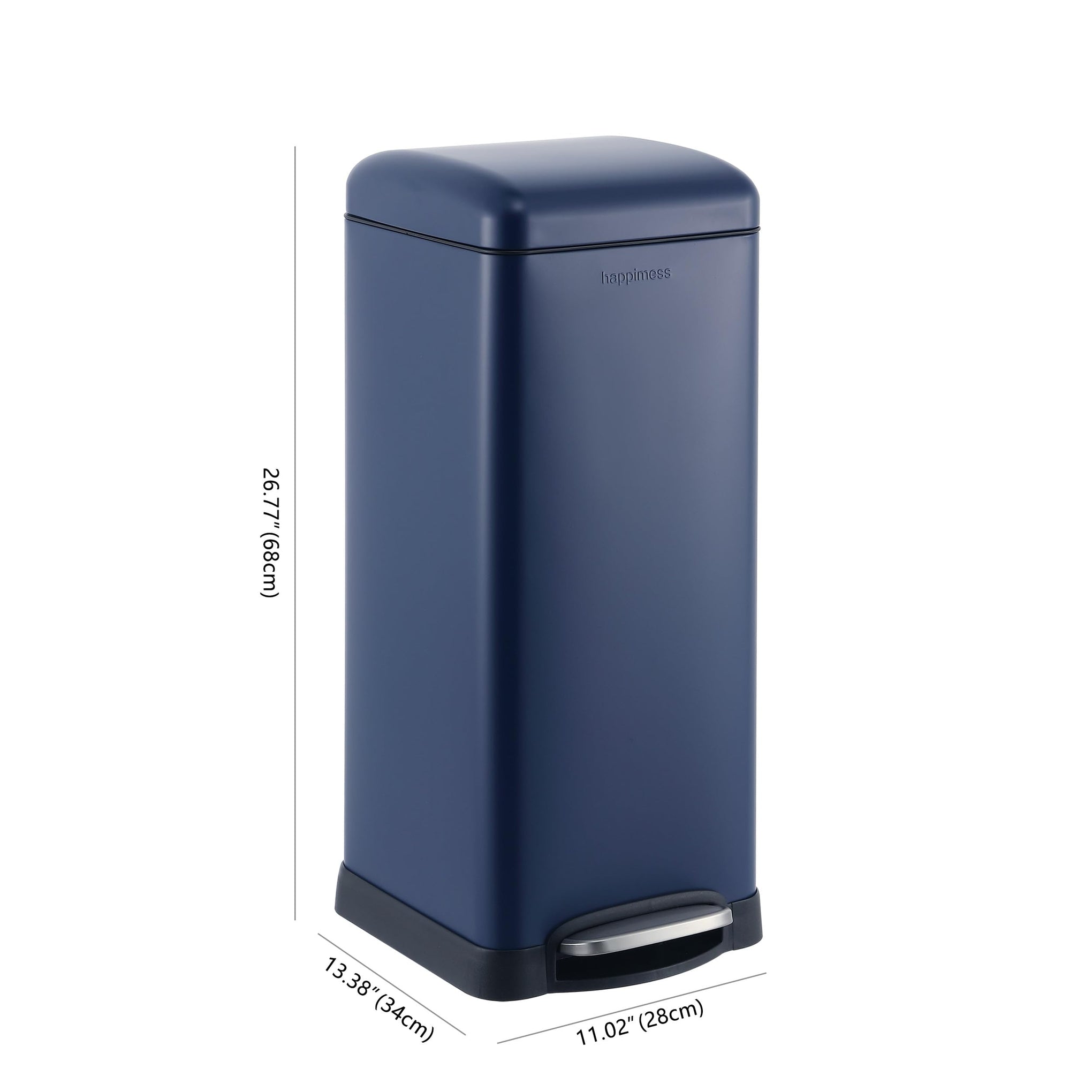 Betty 8 Gal Step Trash Can Soft