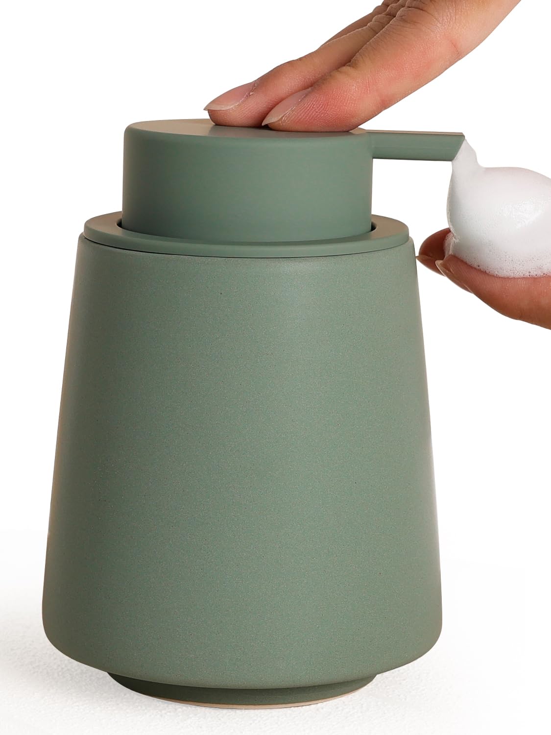 Ceramic Foaming Soap Dispenser