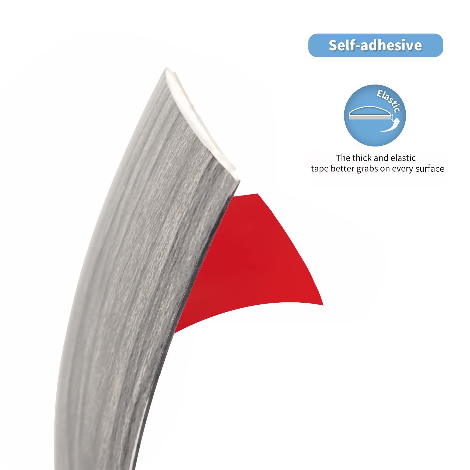 4 ft Vinyl Flat Floor Transition Strip (4 Foot)