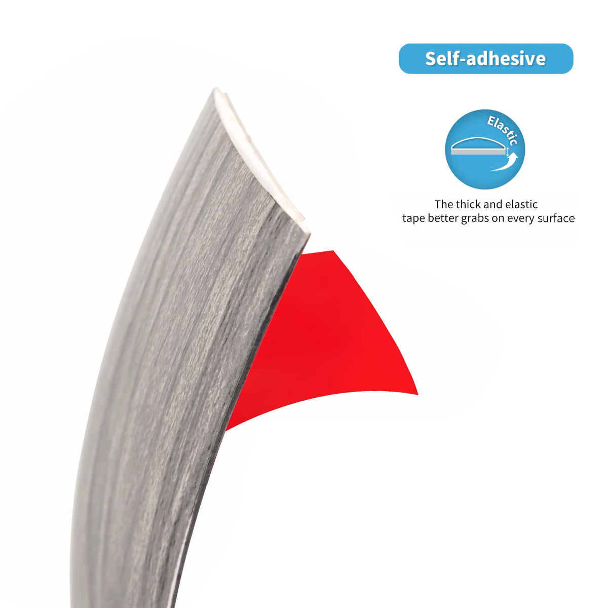 4 ft Vinyl Flat Floor Transition Strip (4 Foot)